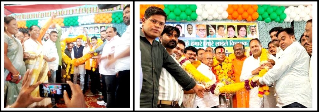 भाजपा कार्यकर्ताओ ने उत्साह के साथ मनाया विधायक डॉ योगेश पंडाग्रे का जन्मदिन, तो विभिन्न नागरिक सामजिक संगठनों ने दी बधाई