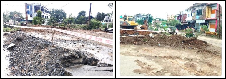 घोड़ाडोंगरी रेलवे गेट पर बन रहे ओवरब्रिज में सुरक्षा के नाम पर भारी लापरवाही- कभी भी हो सकता है बड़ा हादसा