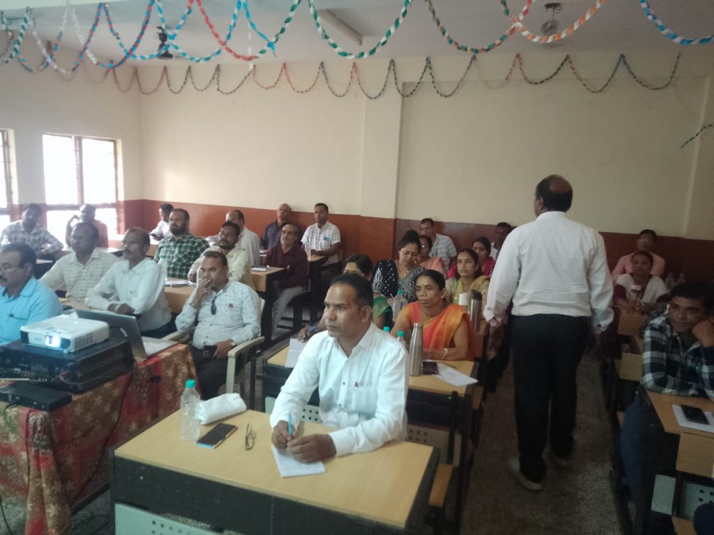 जनगणना को लेकर प्रशिक्षण का आयोजन