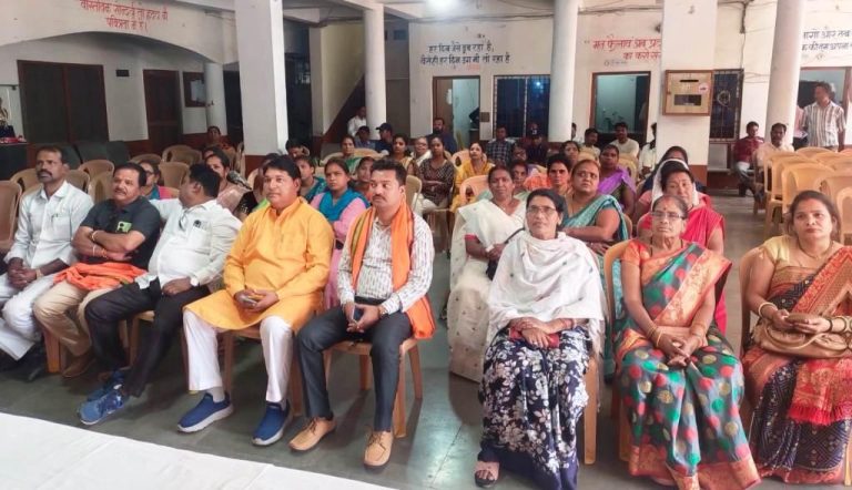 नारी शक्ति वंदन कार्यक्रम के तहत किया प्रधानमंत्री के उद्बोधन का प्रसारण