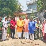 नपाध्यक्ष व जनप्रतिनिधियों ने किया वार्ड 16 और 36 में बाउंड्रीवाल एवं वार्ड 29 में आरसीसी नाला निर्माण का भूमिपूजन