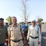 चिचोली क्षेत्र से रेत के अवैध परिवहन में संलिप्त 2 वाहन किए जप्त