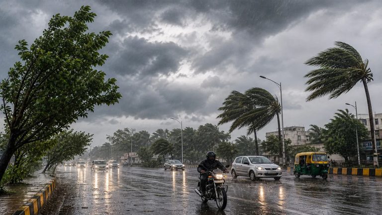 MP के 34 जिलों में आंधी-बारिश, 6 में ओले गिरेंगे