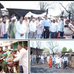 आगजनी पीड़ितों की सहायता के लिए हेमंत ने दिखाई दरियादिली