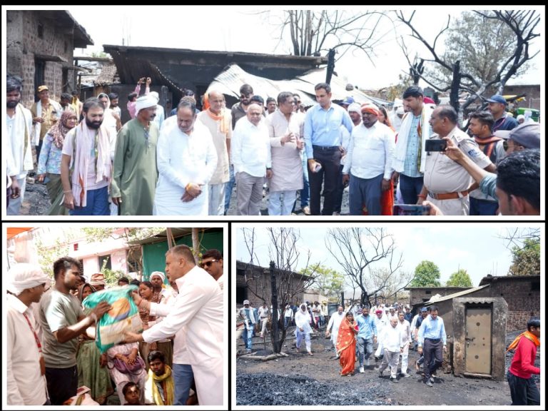 आगजनी पीड़ितों की सहायता के लिए हेमंत ने दिखाई दरियादिली