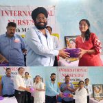भारतीय कोयला खदान मजदूर संघ ने नर्सिंग डे के अवसर पर क्षेत्रिय चिकित्सालय मे नर्सिग स्टाप को मोमेन्टो व उपहार देकर सम्मानित किया