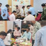 हेल्थ एवं वैलनेस एंबेसडर प्रशिक्षण में कराया गया स्वास्थ्य परीक्षण