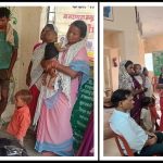 ग्राम बेलोंड में निःशुल्क स्वास्थ्य परीक्षण शिविर आयोजित, 128 ग्रामीणों ने लिया लाभ