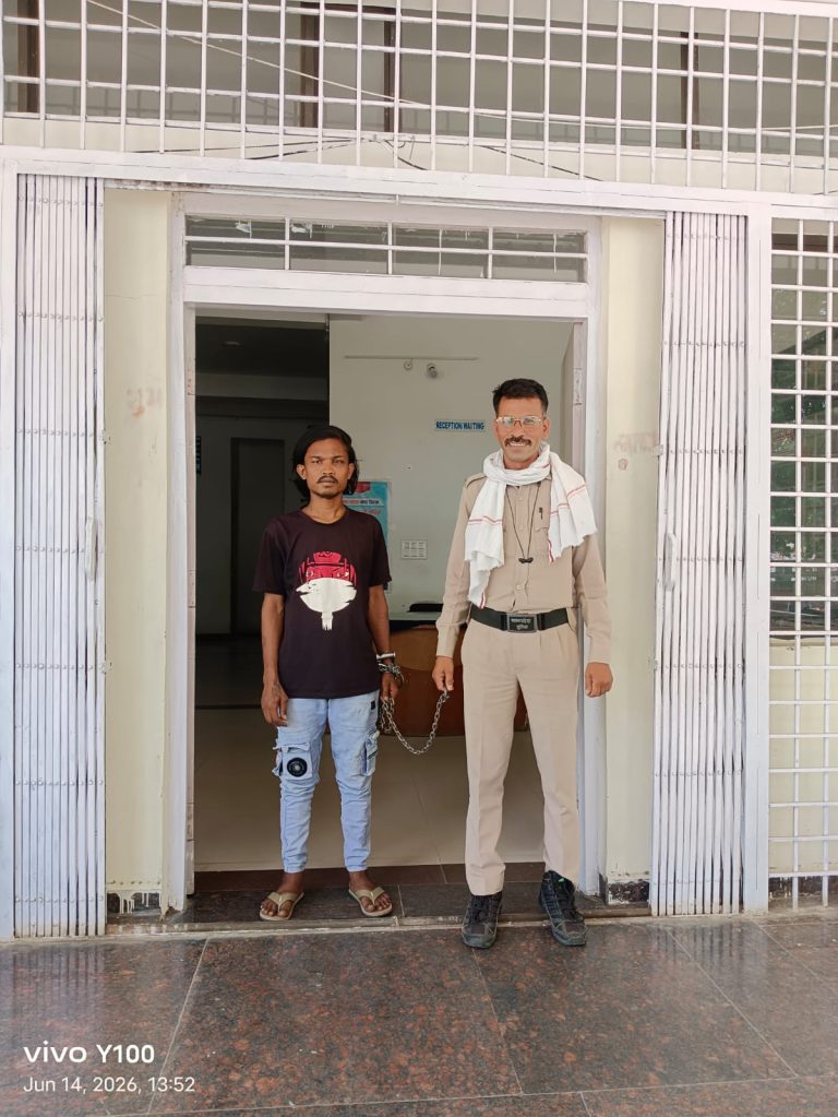 सारणी पुलिस ने छेडछाड के आरोपी को किया गिरफ्तार