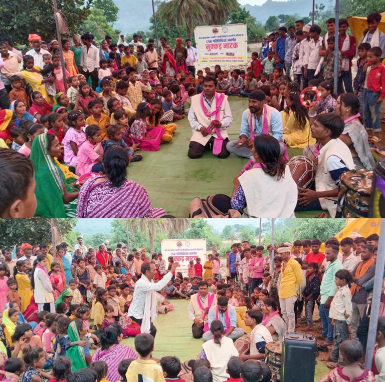 विश्व तम्बाकू निषेध दिवस पर ग्रामों में गूंजा नशामुक्ति का संदेश