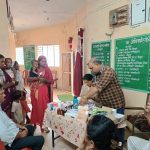 ग्राम बेलोंड में निःशुल्क स्वास्थ्य परीक्षण शिविर आयोजित, 128 ग्रामीणों ने लिया लाभ