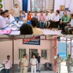 थाना प्रभारी के निरीक्षण में नई इकाई निर्माण कार्य मे बिना सत्यापन प्रवेश के नहीं मिला कोई कर्मी