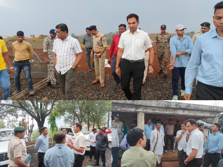 कुकरु में प्रस्तावित मुख्यमंत्री डॉ मोहन यादव के विजिट की तैयारियों का विधायक श्री चौहान और कलेक्टर डॉ. सोनवणे ने किया निरीक्षण 