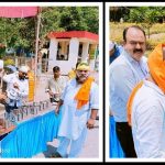 गुरु अर्जुन देव जी के शहीदी दिवस पर सारनी के जय स्तंभ चौक पर छबील लगाकर चने एवं शरबत का वितरण