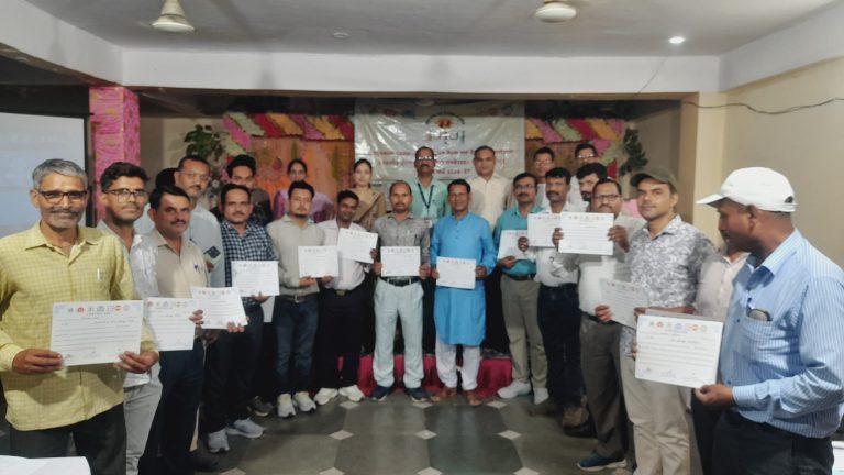 सागर, पन्ना एवं निवाड़ी में शिक्षकों के तीन दिवसीय आवासीय प्रशिक्षण का समापन