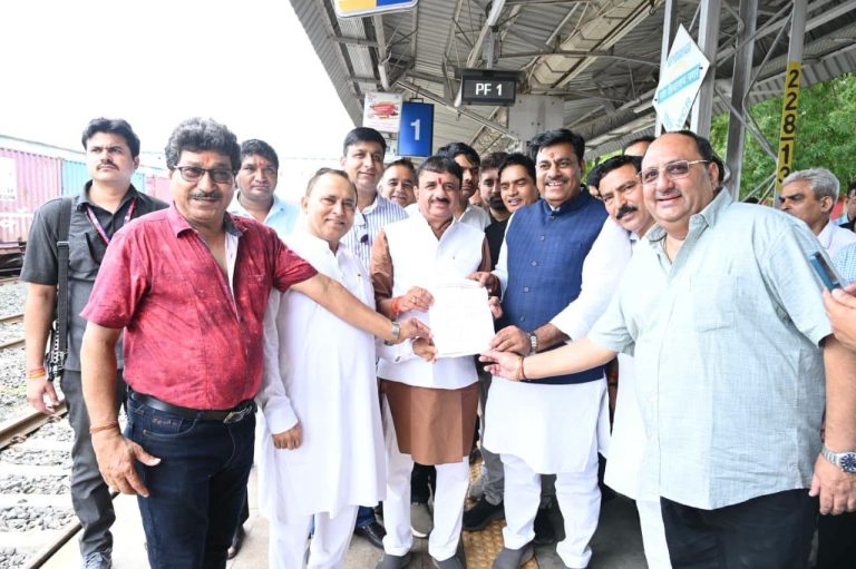 आगामी सिंहस्थ की आवश्यकताओं के अनुरूप होगा संत हिरदाराम नगर रेलवे स्टेशन का विकास -आलोक शर्मा