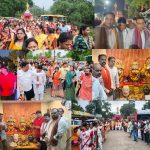 सारणी नगर में भगवान महाप्रभु जगन्नाथ जी की रथयात्रा सारणी से बड़े ही धूमधाम रथयात्रा निकली हजारों लोग शामिल हुए