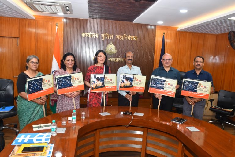 डीजीपी श्री कैलाश मकवाणा से यूएन विमेन इंडिया की कंट्री रिप्रेजेंटिव शोको इशिकावा ने की सौजन्‍य भेंट
