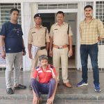 थाना सारणी पुलिस की त्वरित कार्रवाई, घर के पीछे गौवंश का अवैध वध करने वाला आरोपी गिरफ्तार